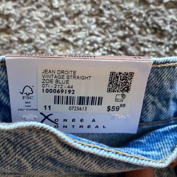 Brand New Light Wash Garage Jeans - Picture 3 of 3